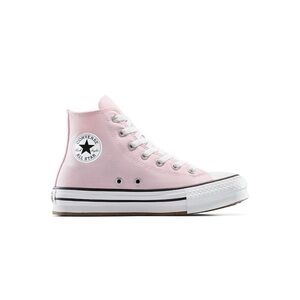Converse Light Pink Platform High-Top Sneakers